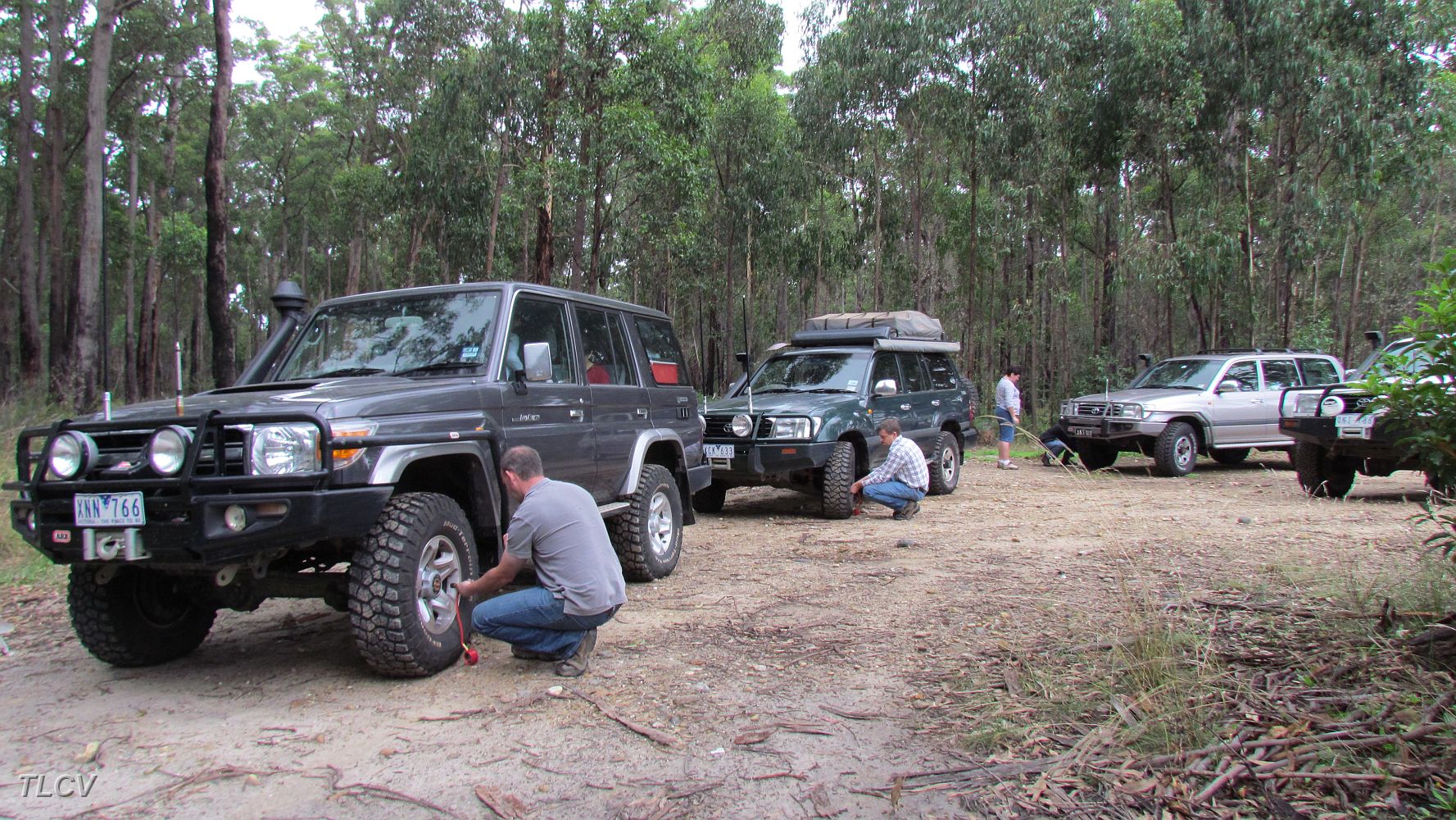 02-Convoy airs down for our exciting trip.JPG